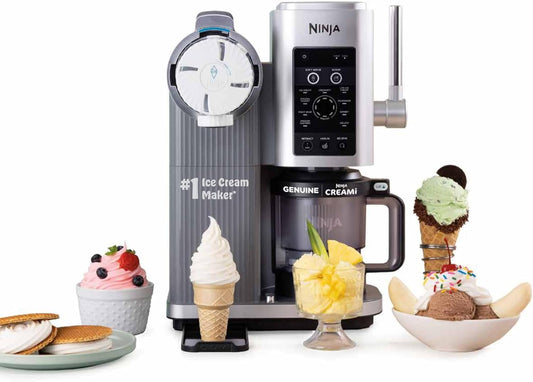Ninja CREAMi Scoop & Swirl, 12 funciones