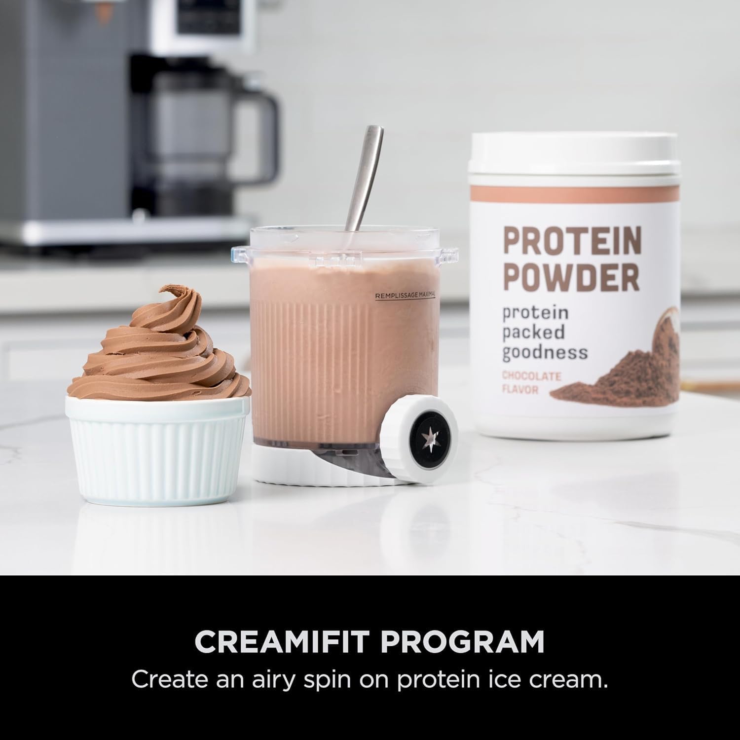 Ninja CREAMi Scoop & Swirl, 12 funciones